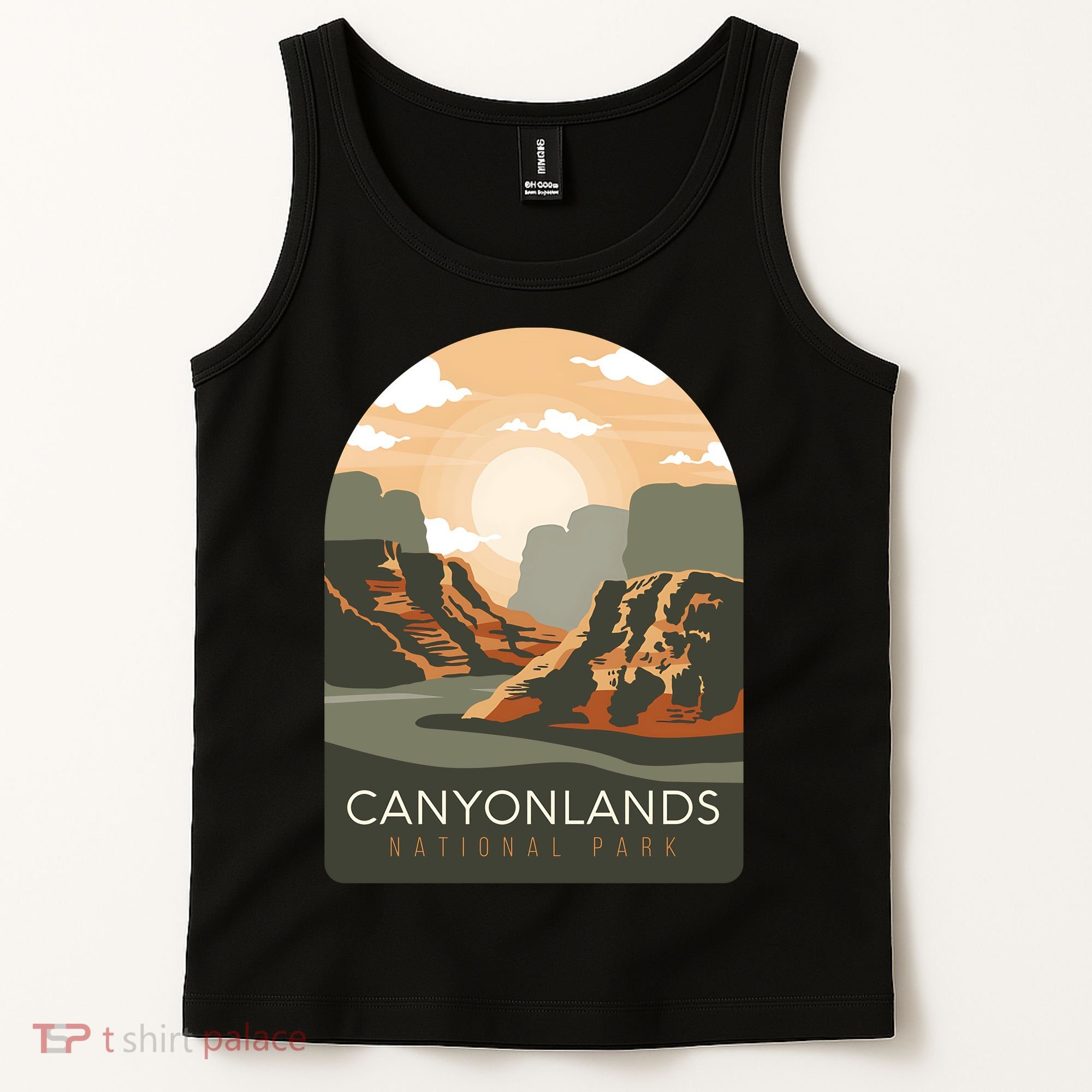 Canyonlands National Park Utah Zion Bryce Canyon Arches USA Tank Top