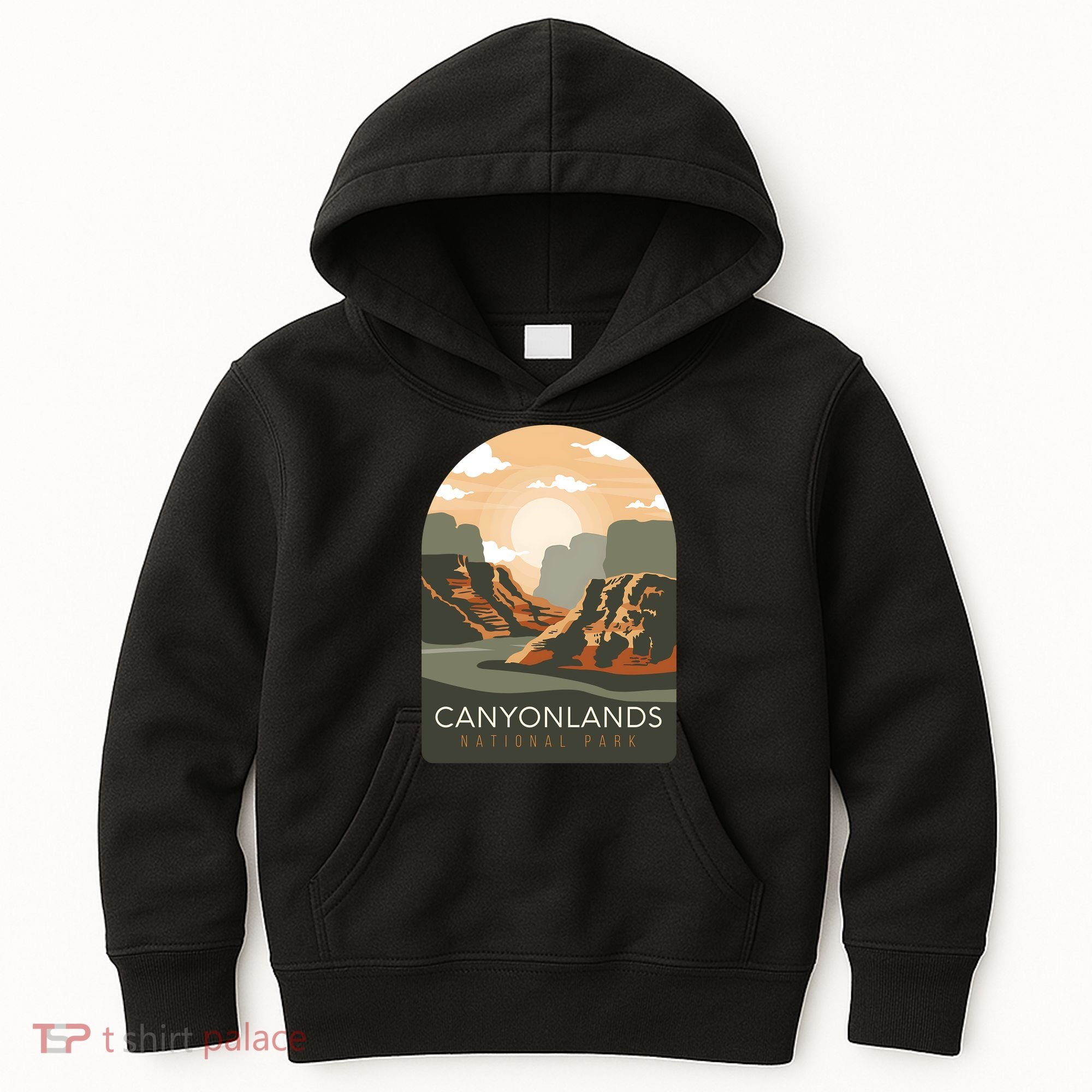 Canyonlands National Park Utah Zion Bryce Canyon Arches USA Kids Hoodie