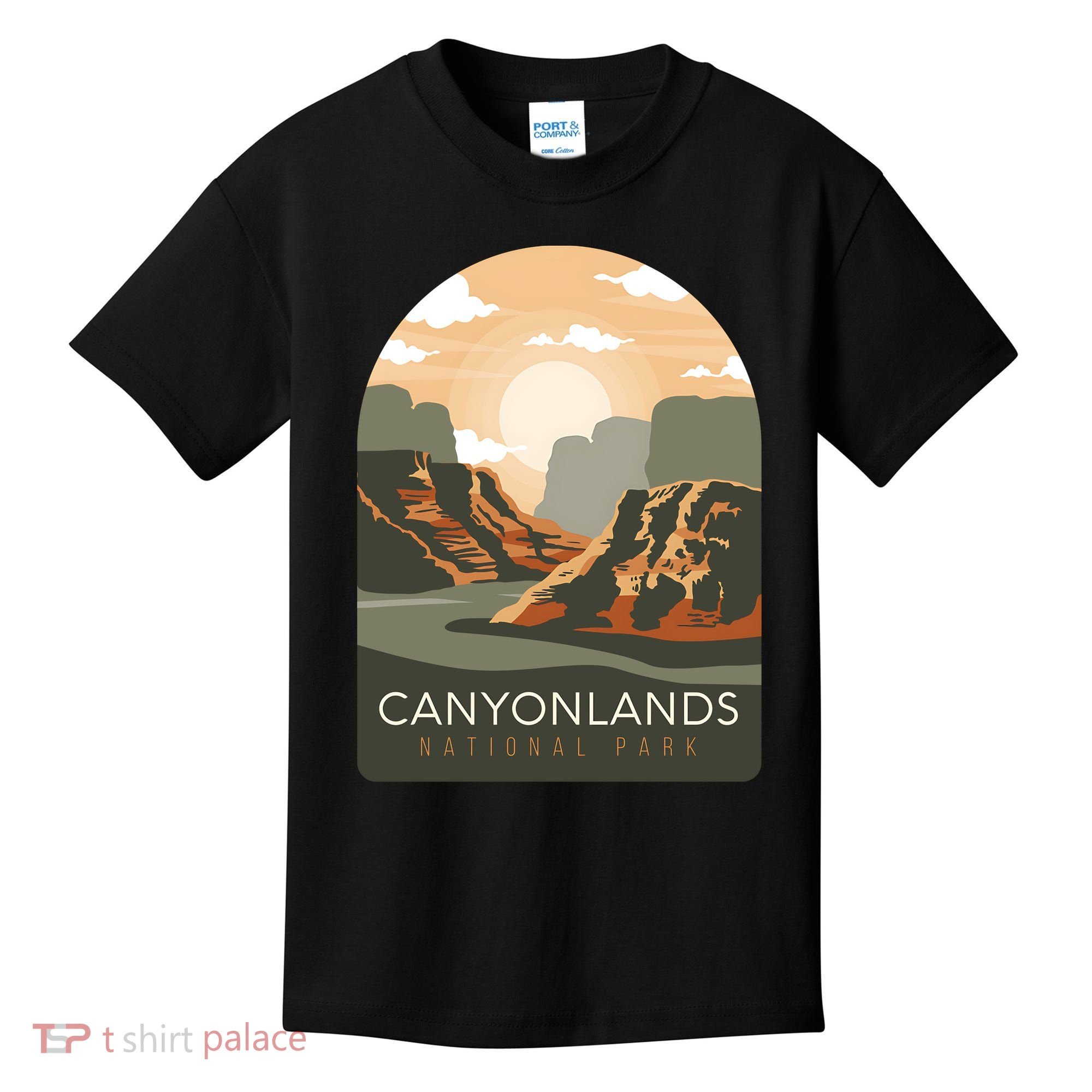 Canyonlands National Park Utah Zion Bryce Canyon Arches USA Kids T-Shirt