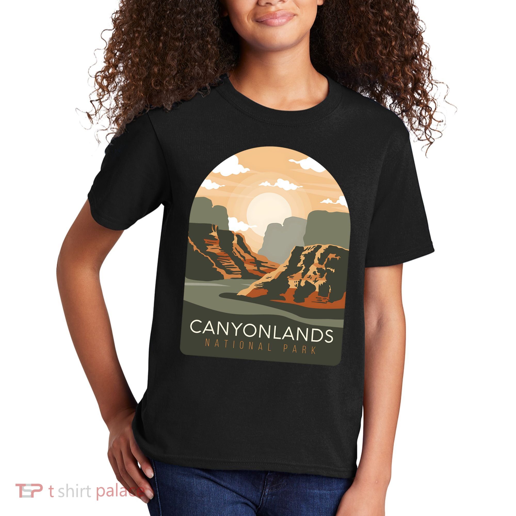 Canyonlands National Park Utah Zion Bryce Canyon Arches USA Kids T-Shirt