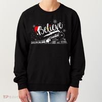 Christmas North P.O.L.E. P.O.L.A.R Express All Abroad Xmas Women's Sweatshirt thumb 0