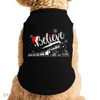 Christmas North P.O.L.E. P.O.L.A.R Express All Abroad Xmas Doggie Tank thumb 0