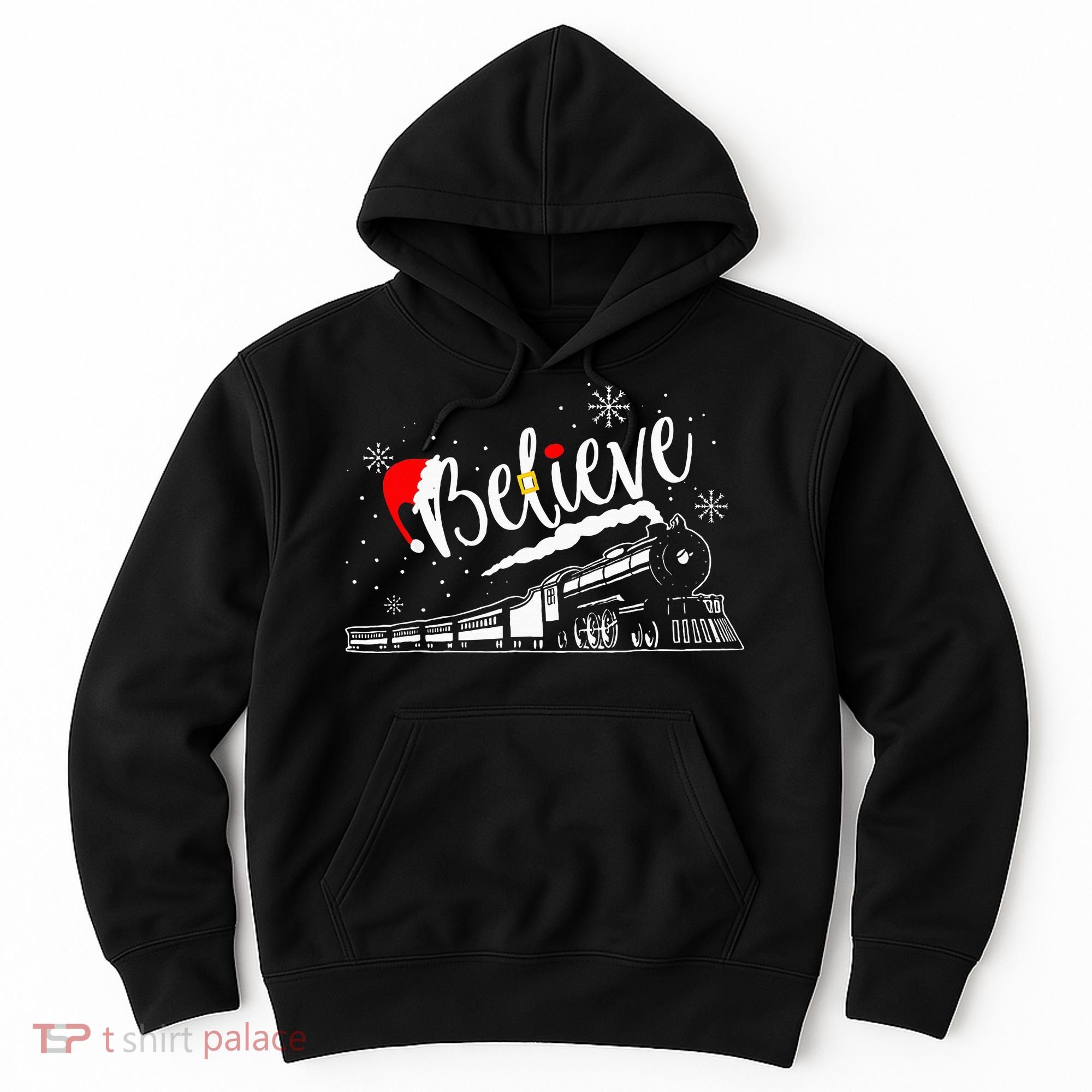 Christmas North P.O.L.E. P.O.L.A.R Express All Abroad Xmas Hoodie
