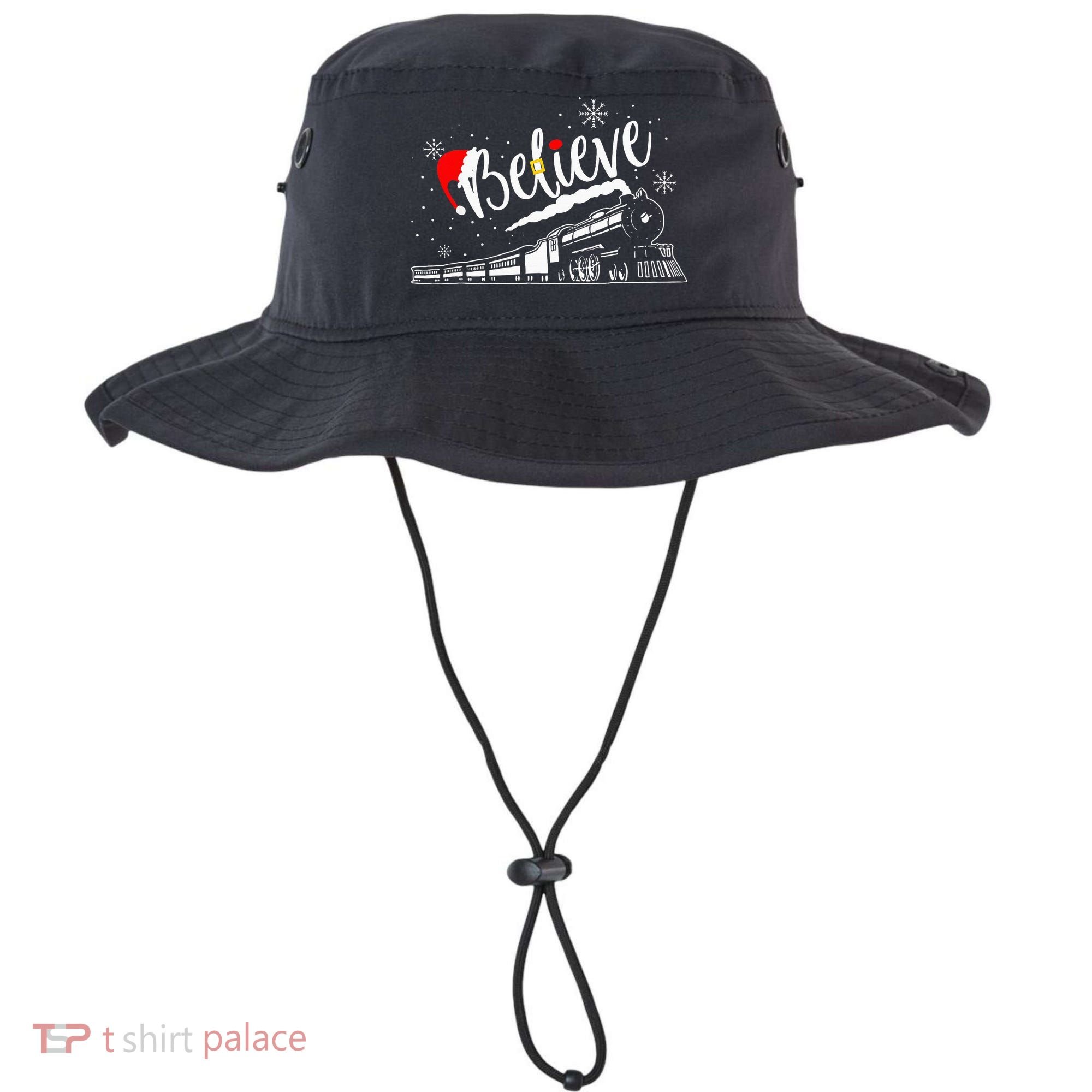 Christmas North P.O.L.E. P.O.L.A.R Express All Abroad Xmas Bucket Hat