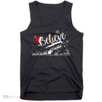 Christmas North P.O.L.E. P.O.L.A.R Express All Abroad Xmas Tank Top thumb 0