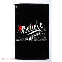 Christmas North P.O.L.E. P.O.L.A.R Express All Abroad Xmas Golf Towel thumb 0