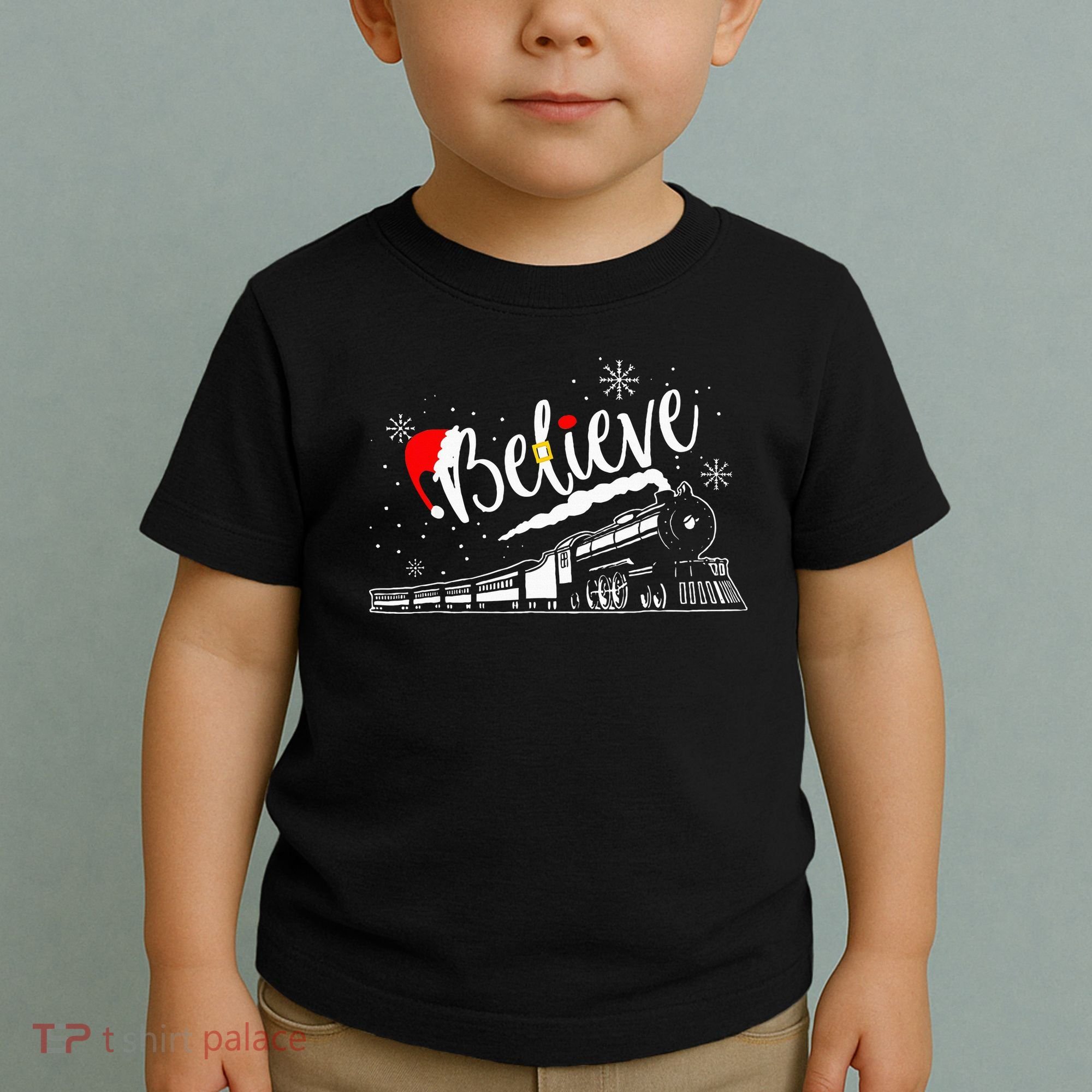 Christmas North P.O.L.E. P.O.L.A.R Express All Abroad Xmas Toddler T-Shirt