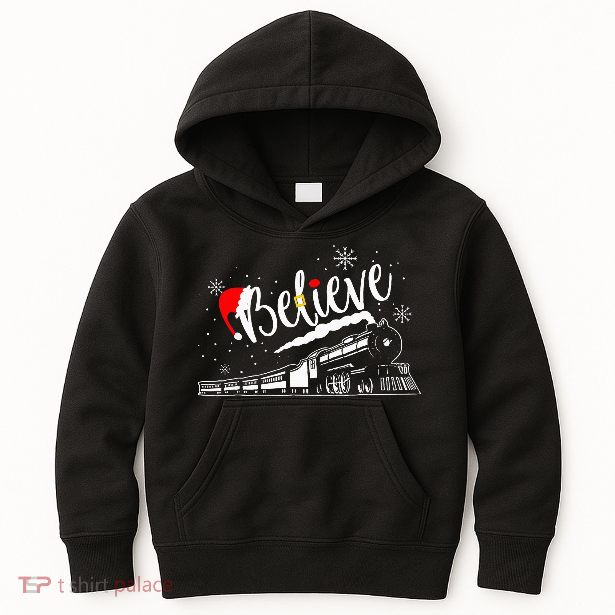 Christmas North P.O.L.E. P.O.L.A.R Express All Abroad Xmas Kids Hoodie