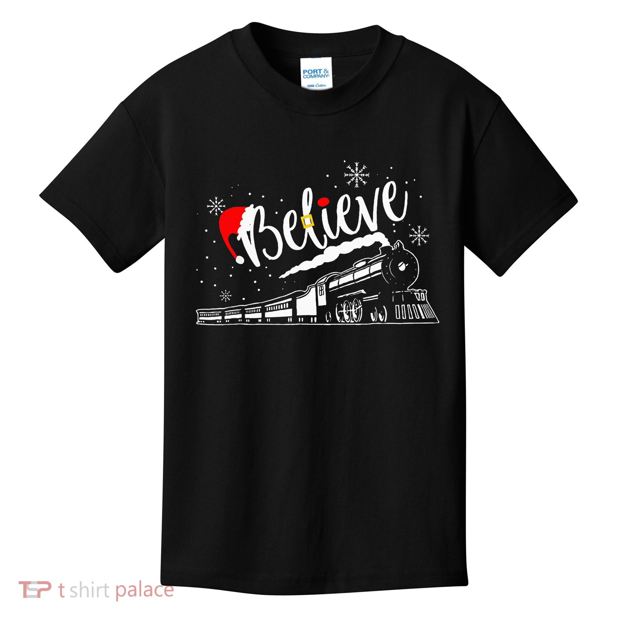 Christmas North P.O.L.E. P.O.L.A.R Express All Abroad Xmas Kids T-Shirt