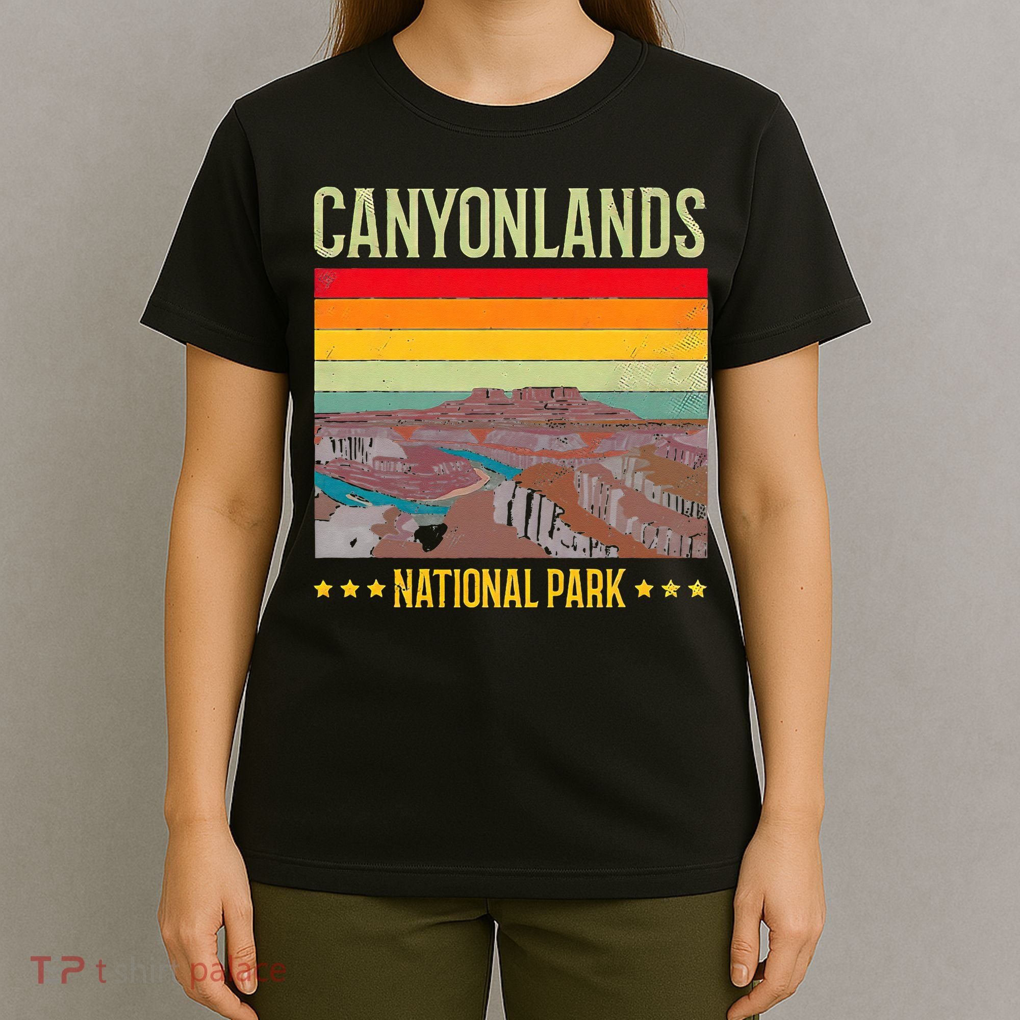 Canyonlands National Park US Vintage USA Utah State Lover T-Shirt
