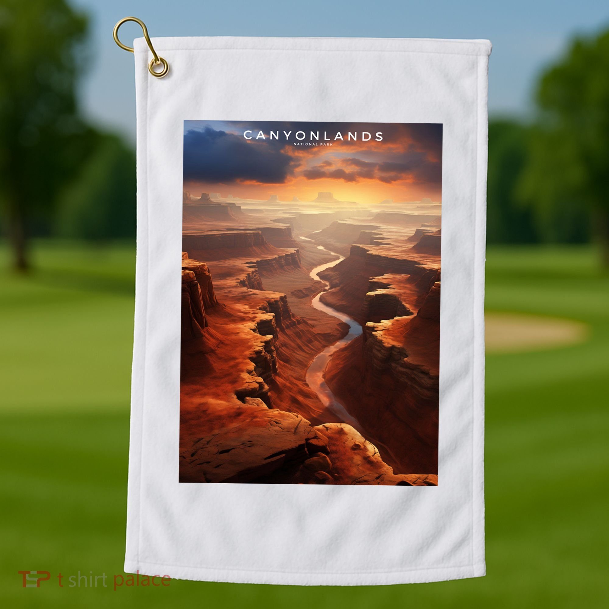Canyonlands National Park Photographic Golf Towel