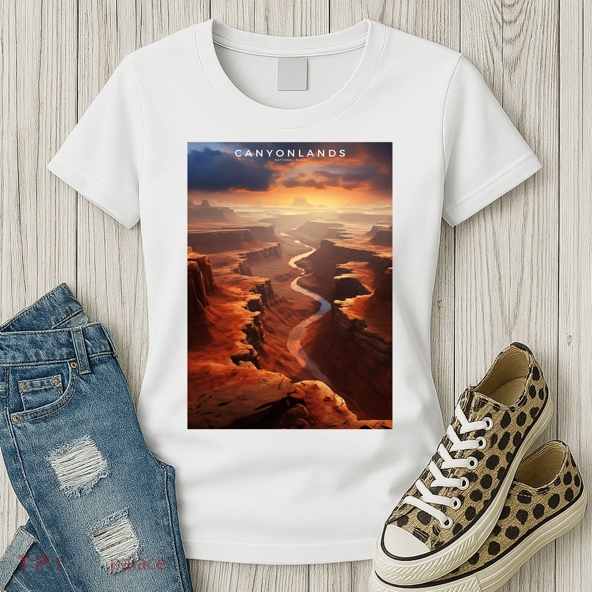 Canyonlands National Park Photographic Women's T-Shirt