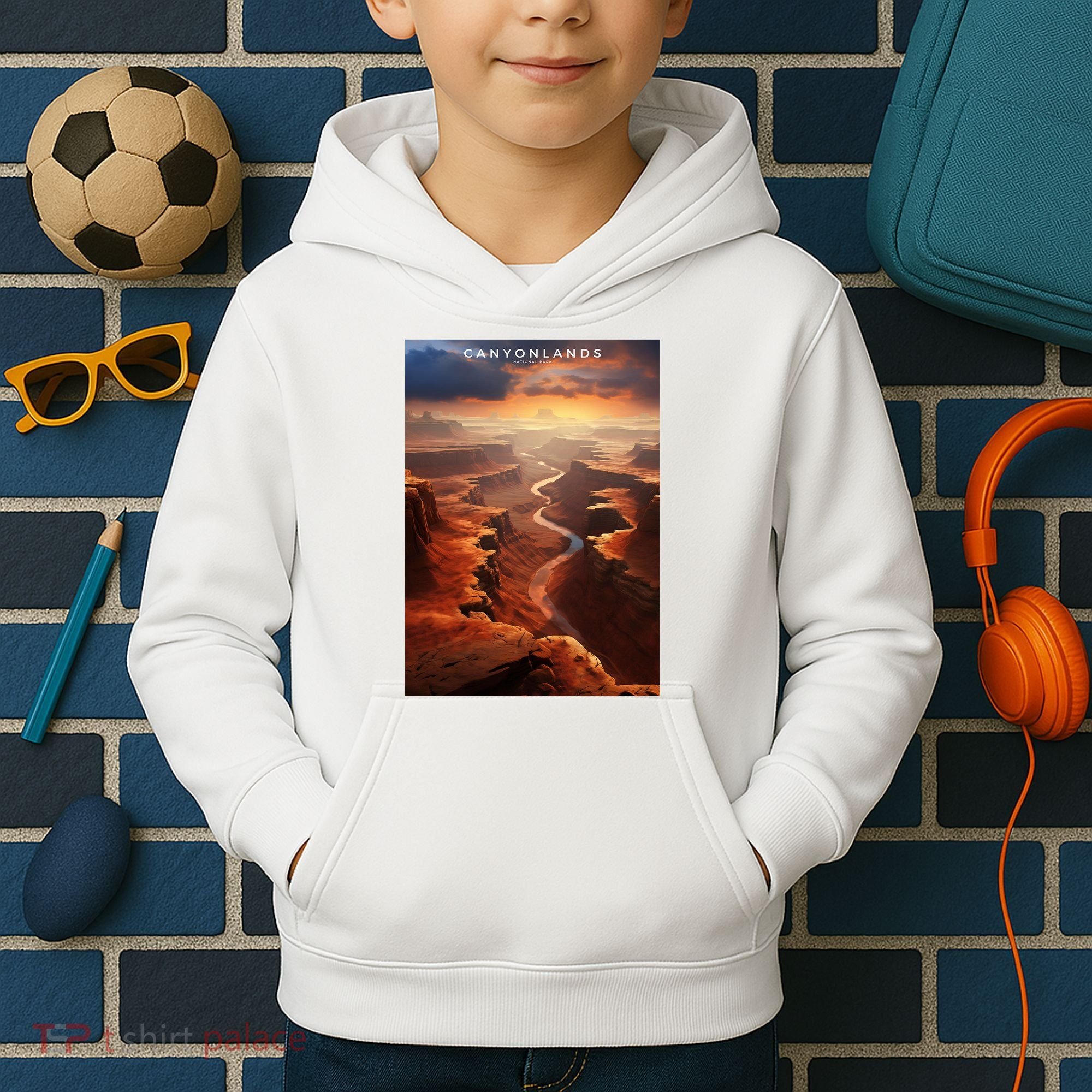 Canyonlands National Park Photographic Kids Hoodie