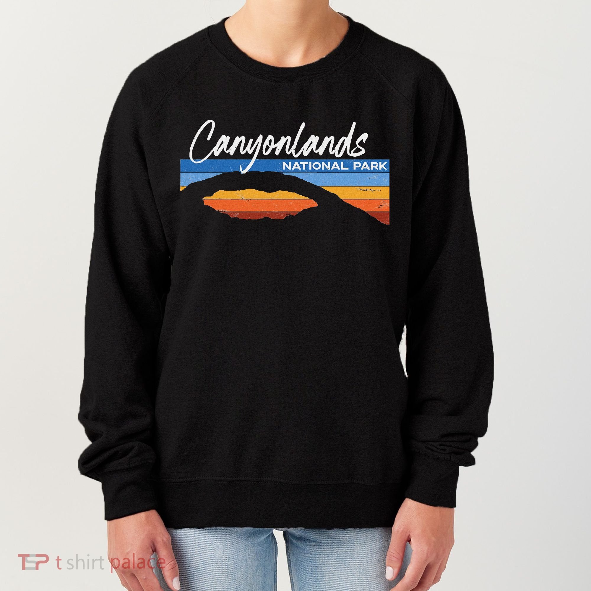 Canyonlands National Park Moab Utah Vacation Retro Ut Women's Sweatshirt