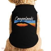 Canyonlands National Park Moab Utah Vacation Retro Ut Doggie Tank thumb 0