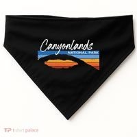 Canyonlands National Park Moab Utah Vacation Retro Ut USA-Made Doggie Bandana thumb 0