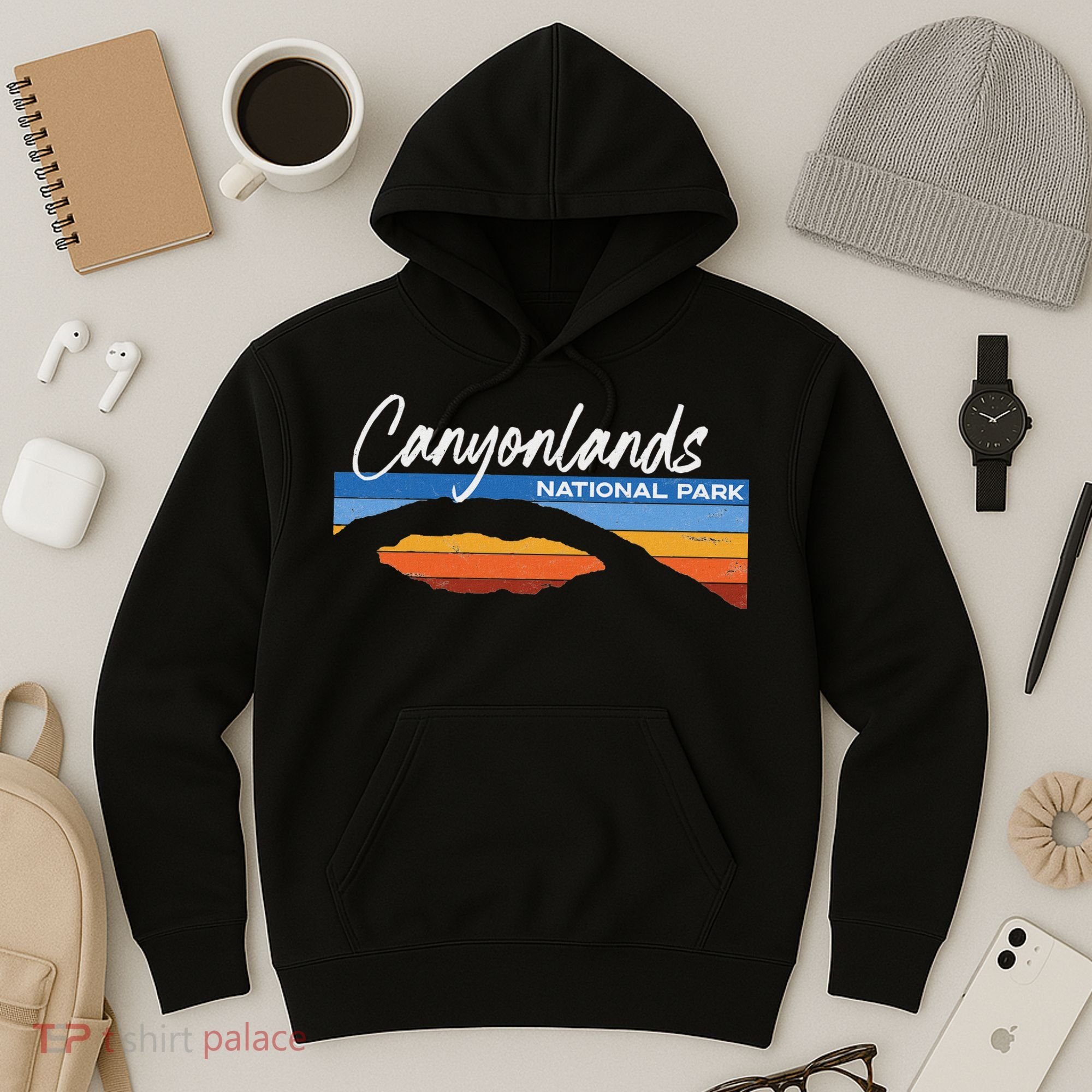 Canyonlands National Park Moab Utah Vacation Retro Ut Hoodie