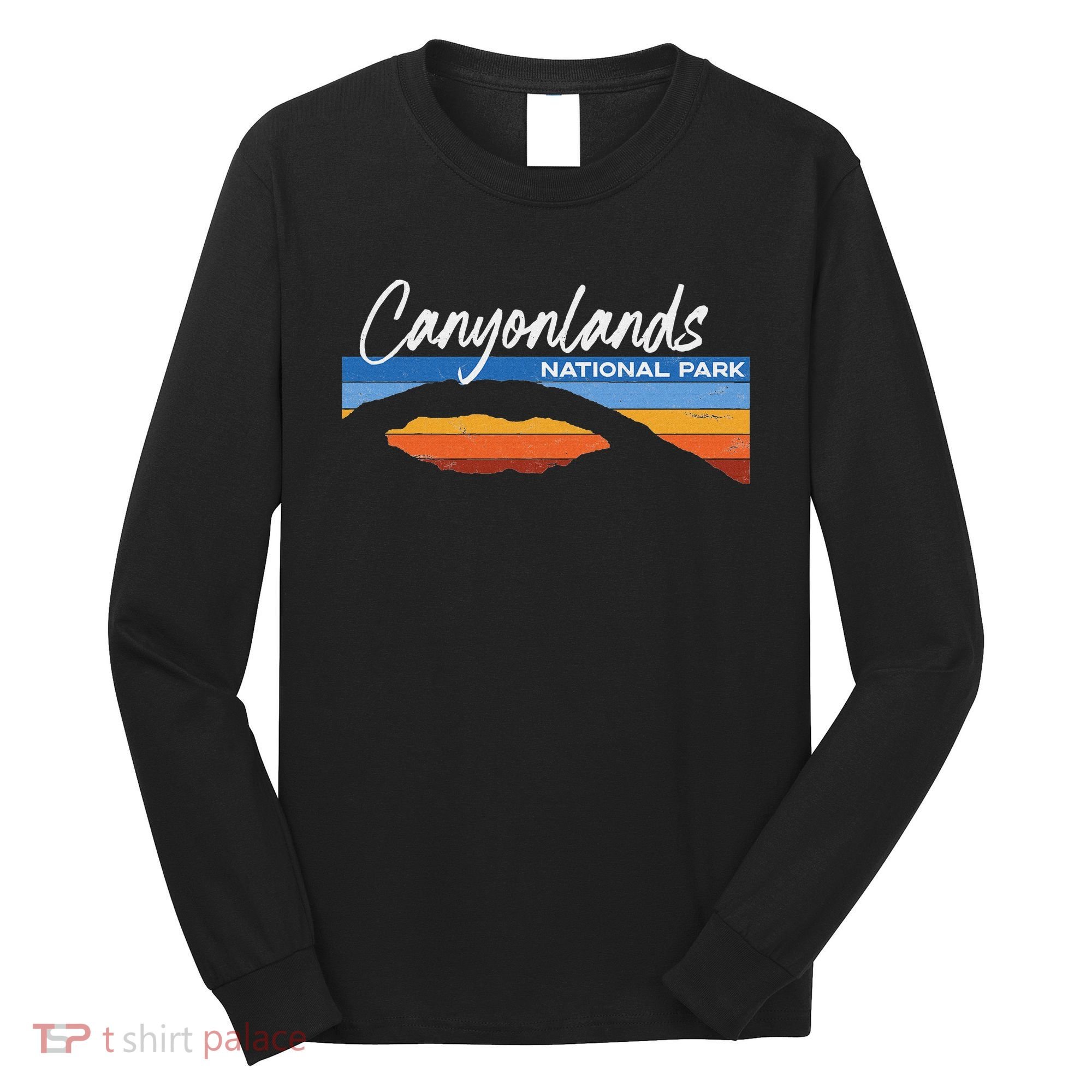 Canyonlands National Park Moab Utah Vacation Retro Ut Long Sleeve Shirt