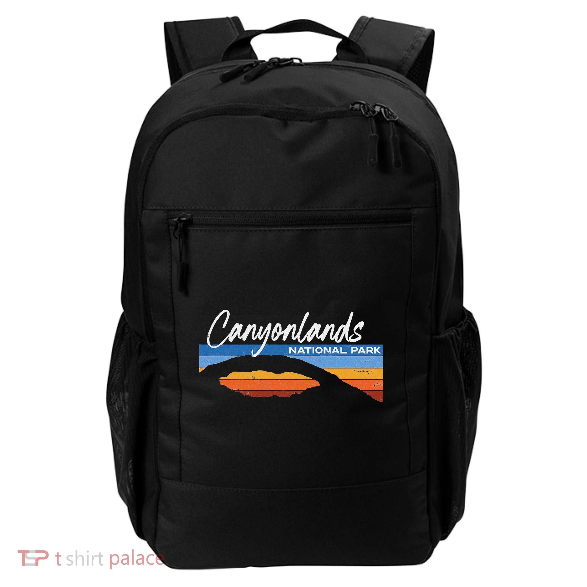 Canyonlands National Park Moab Utah Vacation Retro Ut Backpack