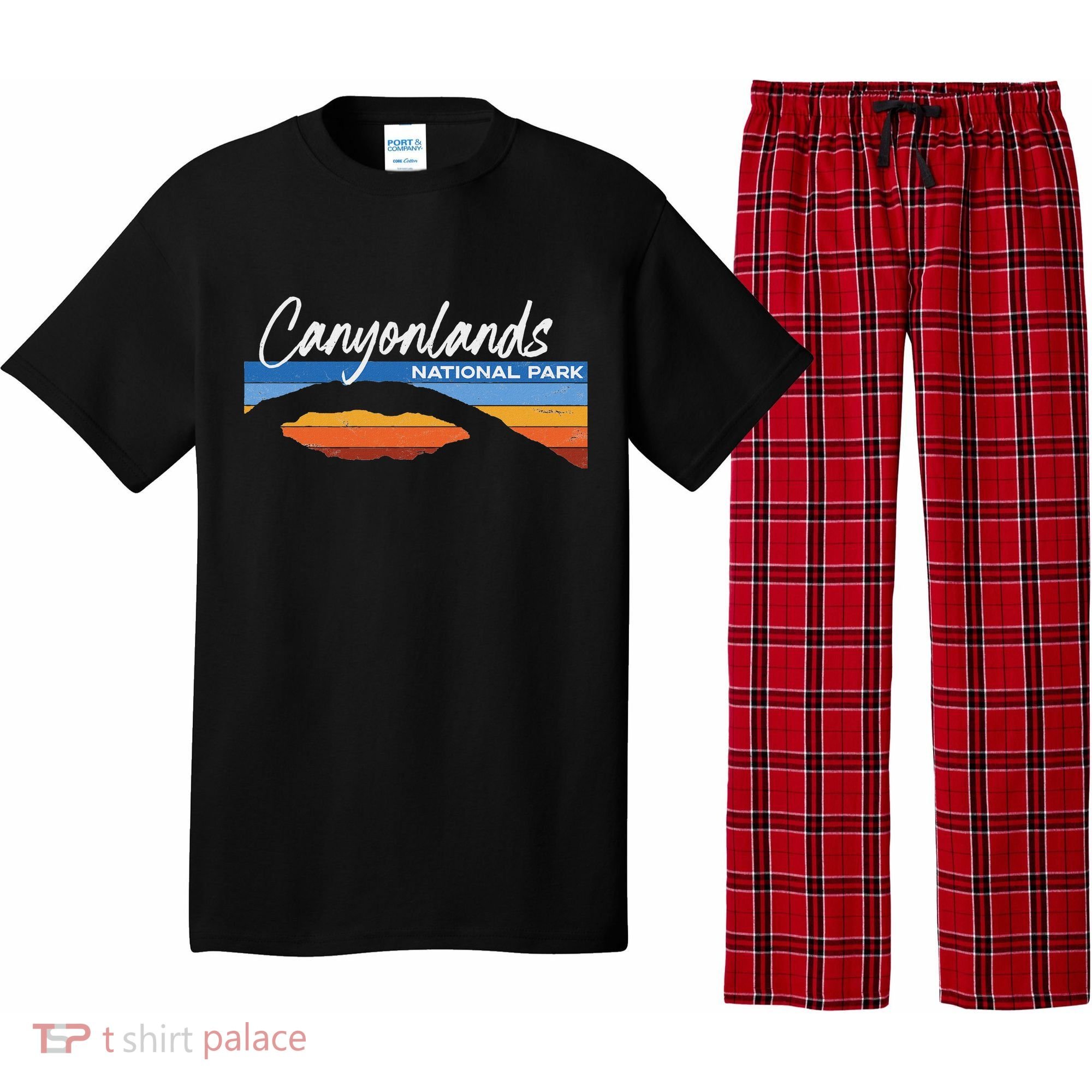 Canyonlands National Park Moab Utah Vacation Retro Ut Pajama Set