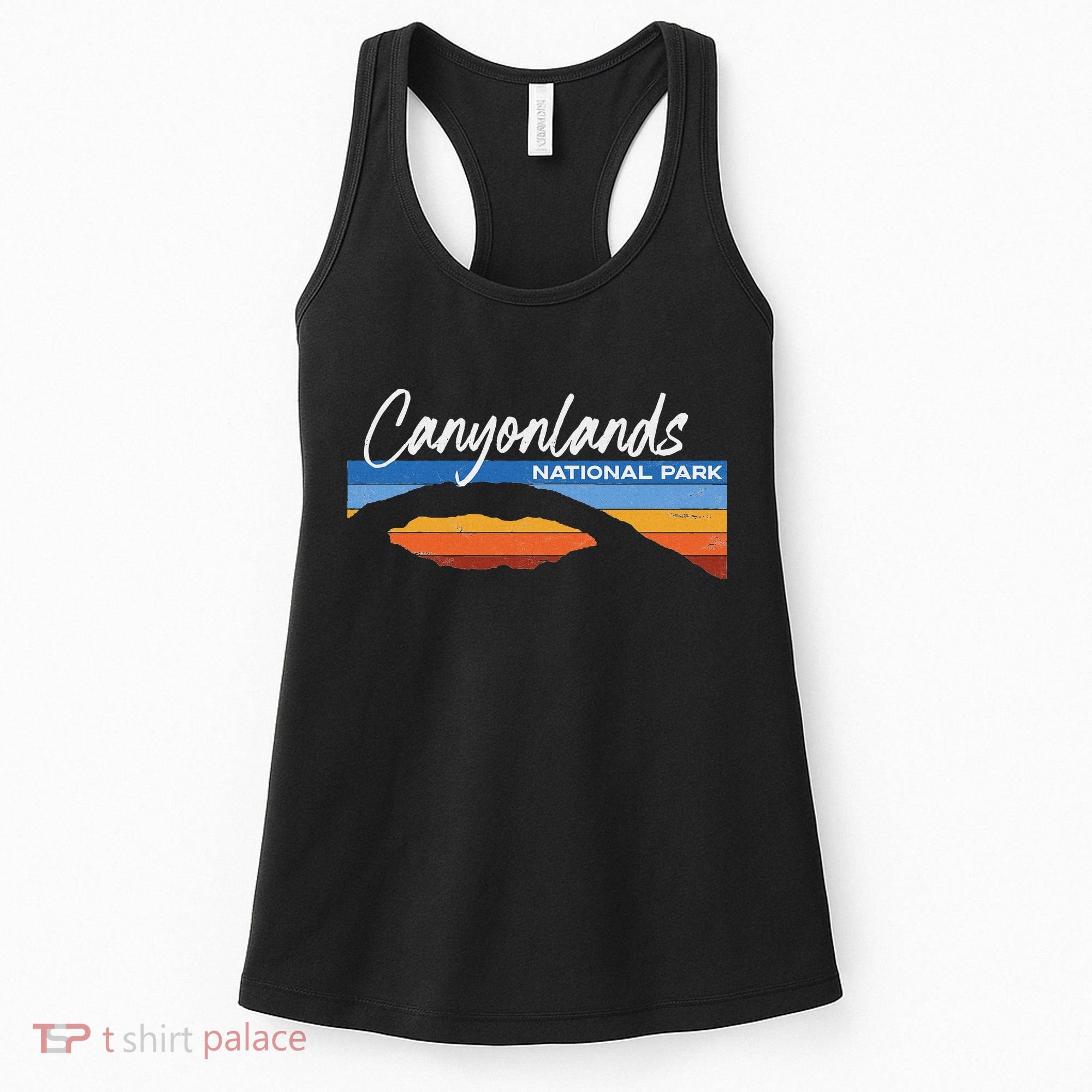 Canyonlands National Park Moab Utah Vacation Retro Ut Women's Tank Top