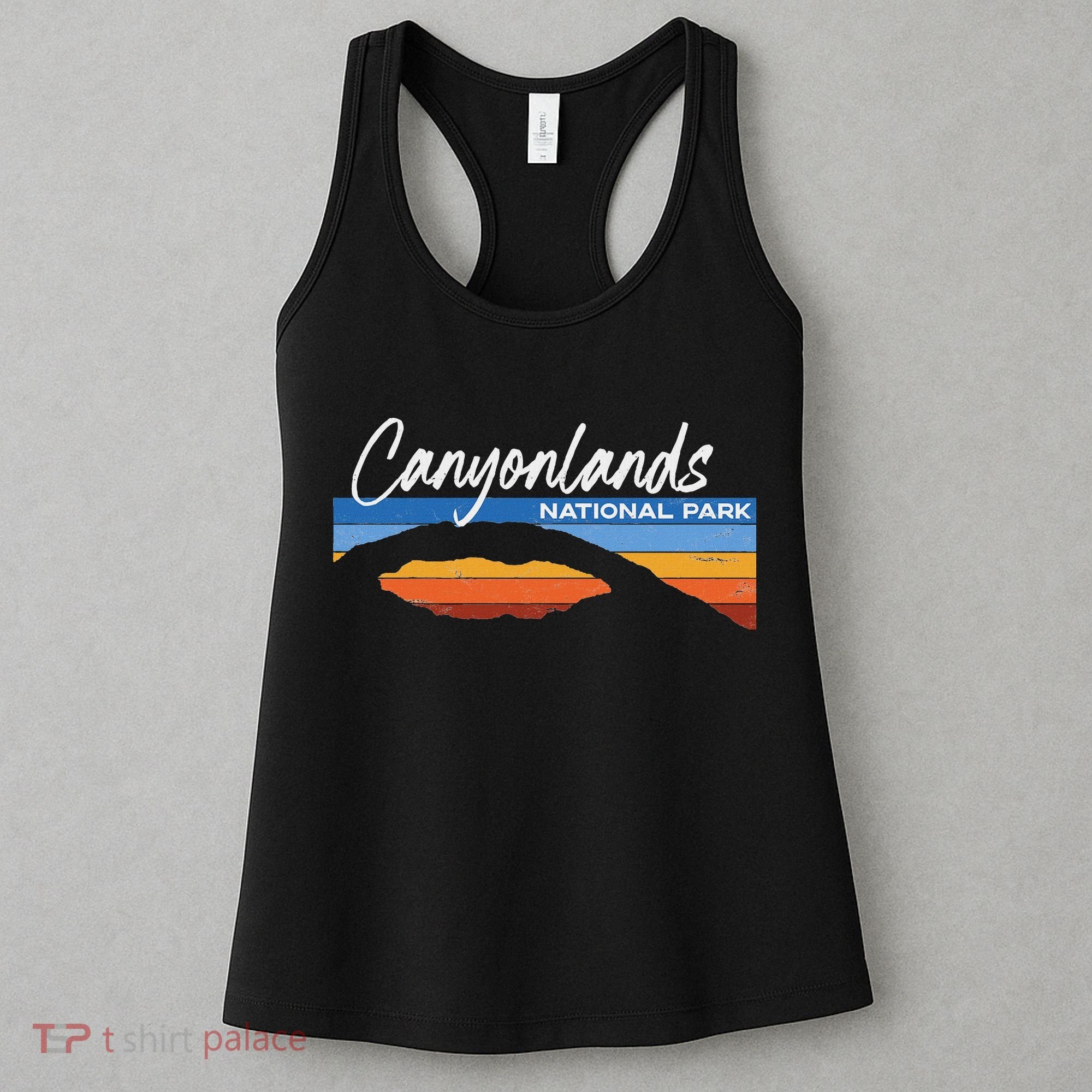 Canyonlands National Park Moab Utah Vacation Retro Ut Women's Tank Top