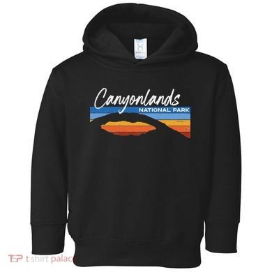 Canyonlands National Park Moab Utah Vacation Retro Ut Toddler Hoodie