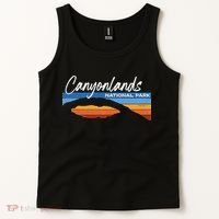 Canyonlands National Park Moab Utah Vacation Retro Ut Tank Top thumb 2