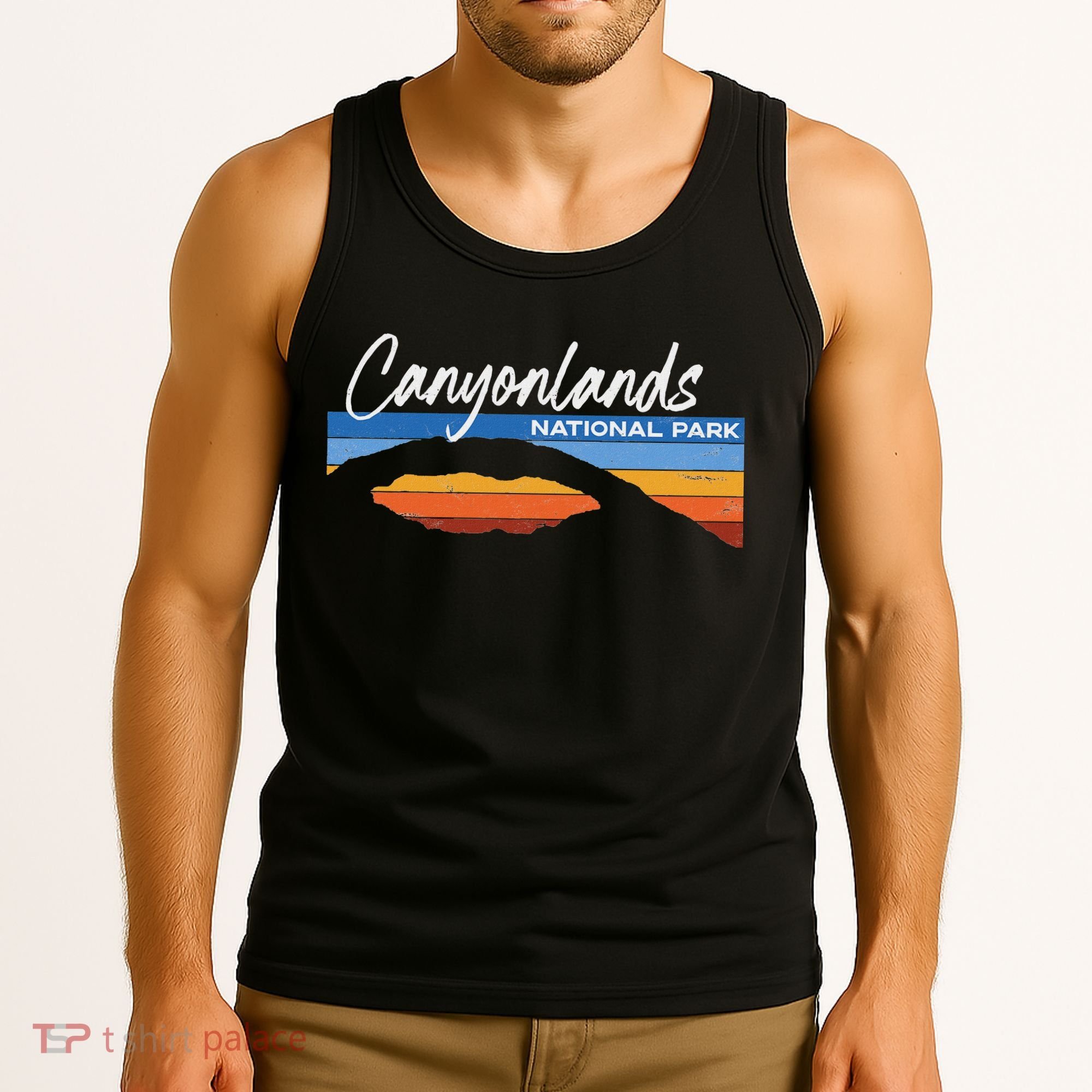 Canyonlands National Park Moab Utah Vacation Retro Ut Tank Top