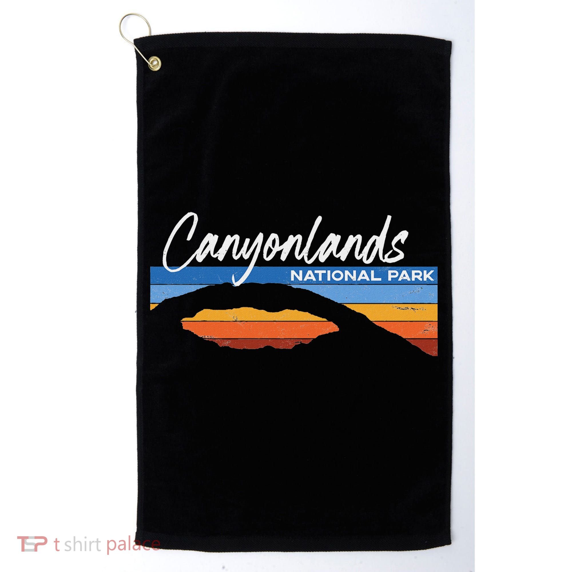 Canyonlands National Park Moab Utah Vacation Retro Ut Golf Towel