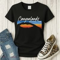 Canyonlands National Park Moab Utah Vacation Retro Ut Women's T-Shirt thumb 3