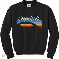 Canyonlands National Park Moab Utah Vacation Retro Ut Kids Sweatshirt thumb 0