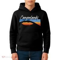 Canyonlands National Park Moab Utah Vacation Retro Ut Kids Hoodie thumb 4
