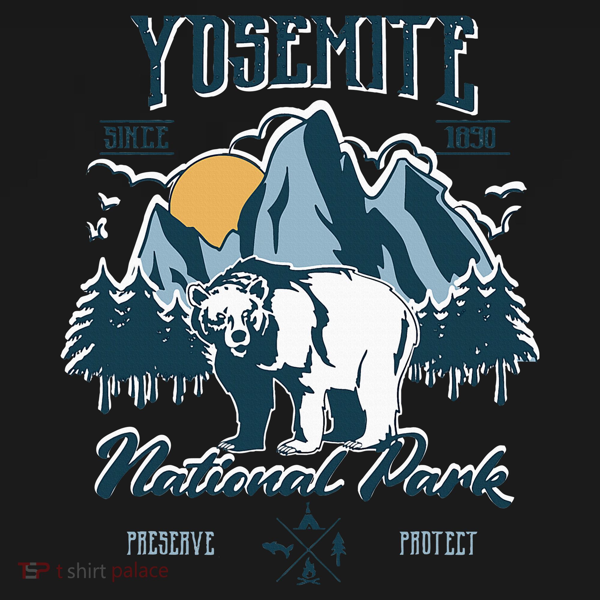California National Park Yosemite National Park Bucket Hat