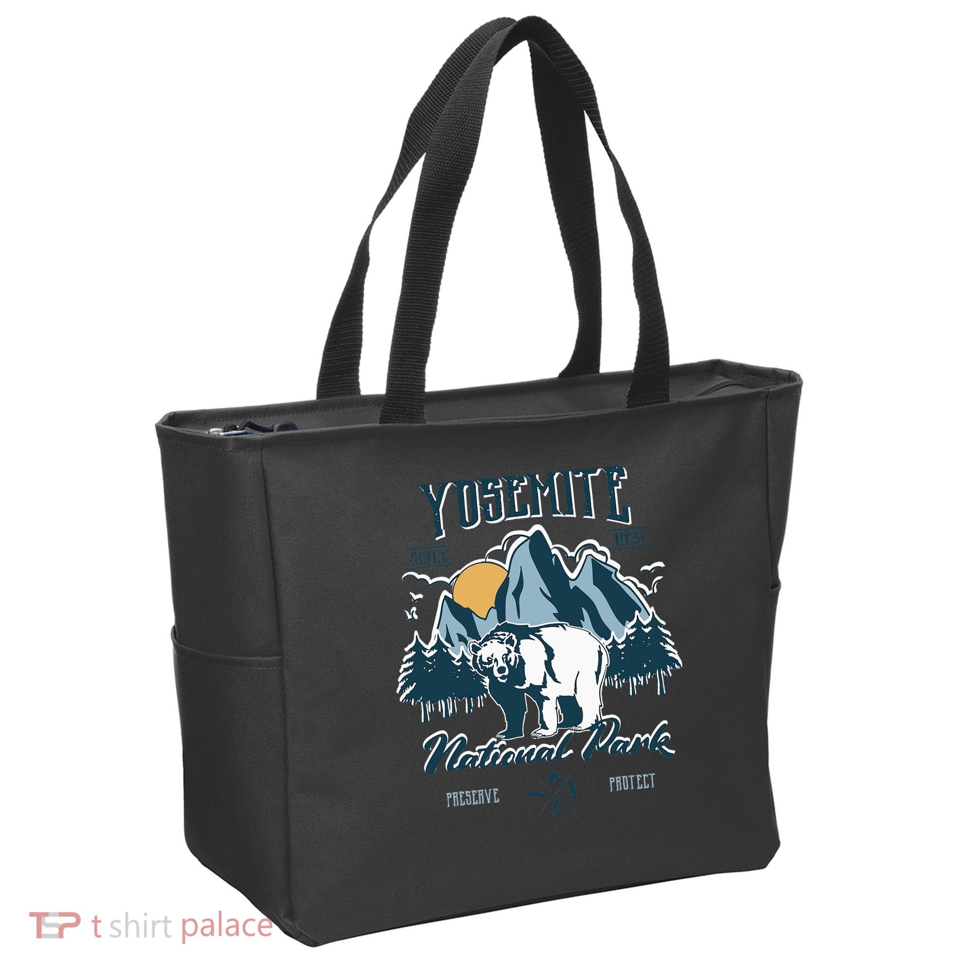 California National Park Yosemite National Park Tote Bag