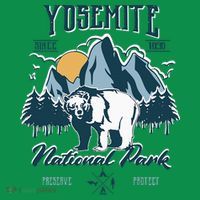 California National Park Yosemite National Park Coaster thumb 2