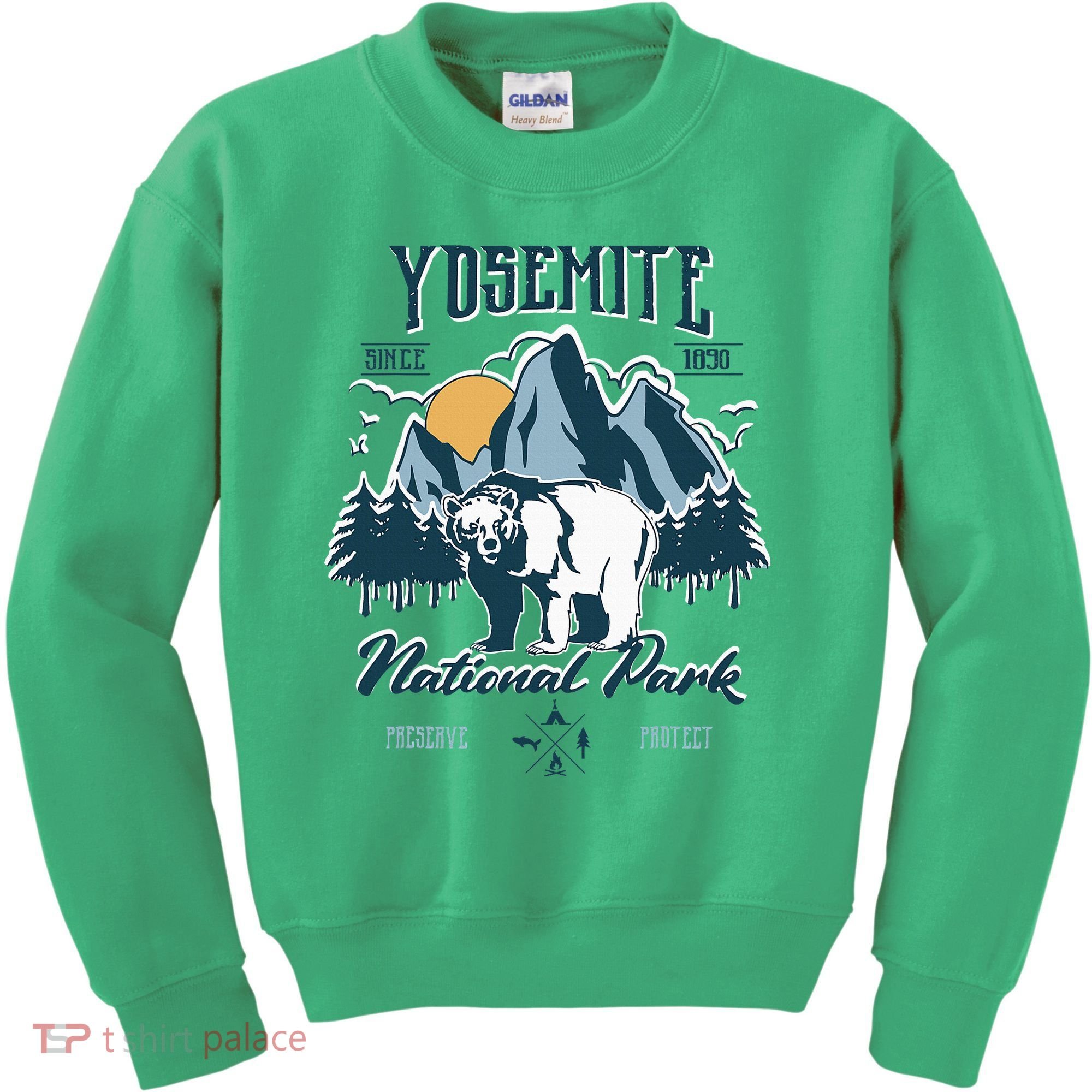 California National Park Yosemite National Park Kids Sweatshirt