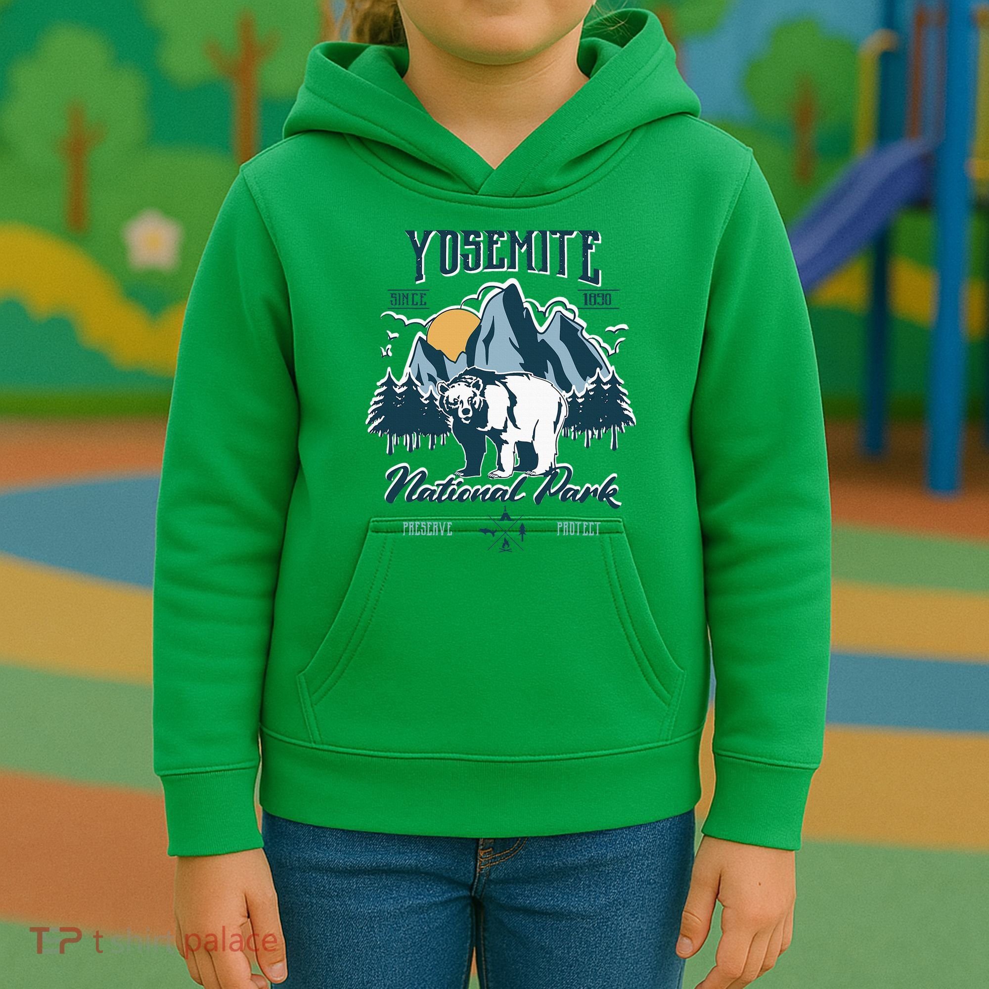 California National Park Yosemite National Park Kids Hoodie