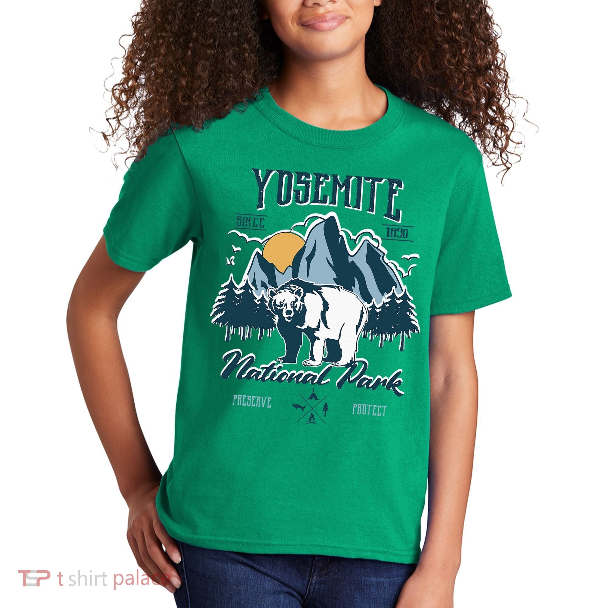 California National Park Yosemite National Park Kids T-Shirt