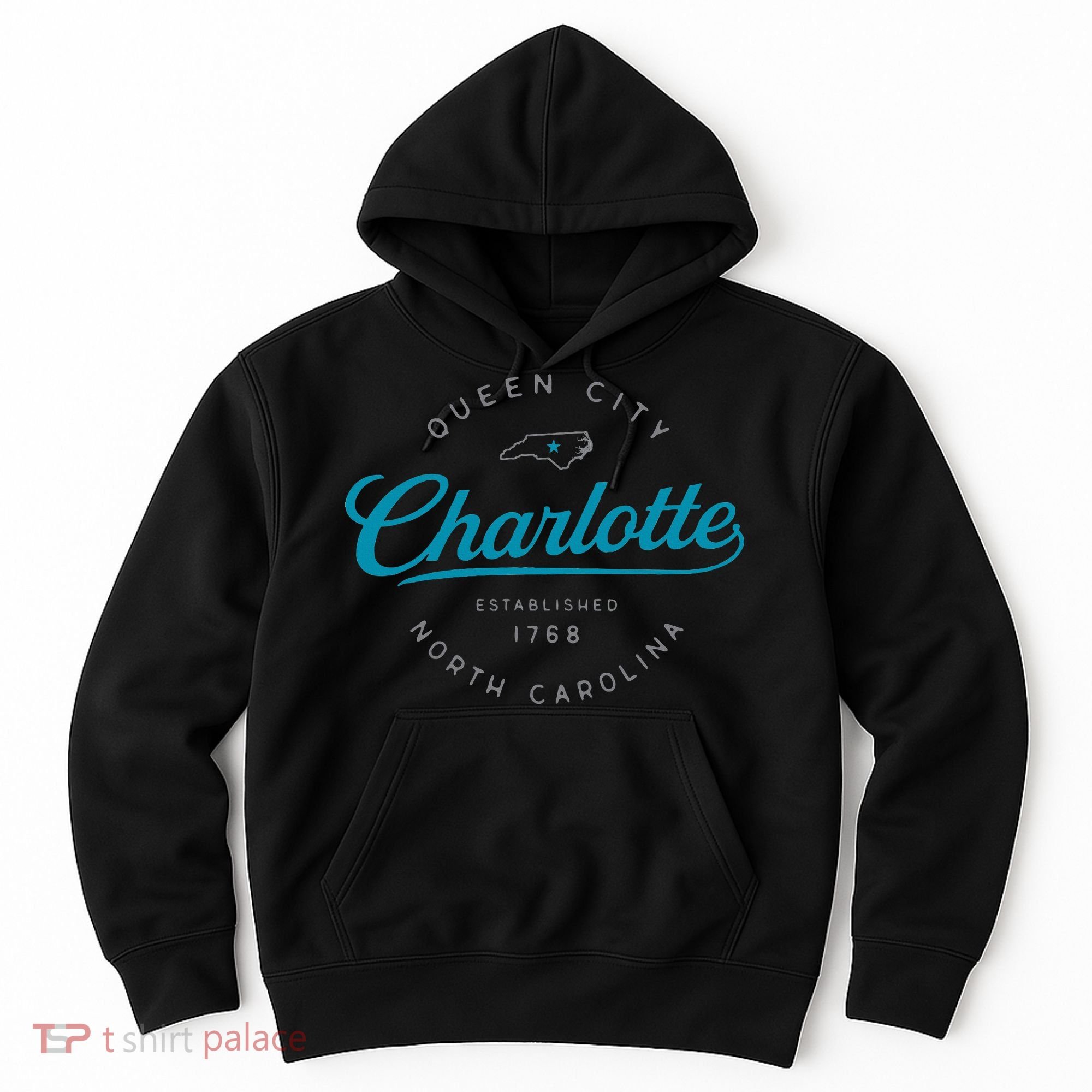 Charlotte Nc Queen City North Carolina Hoodie