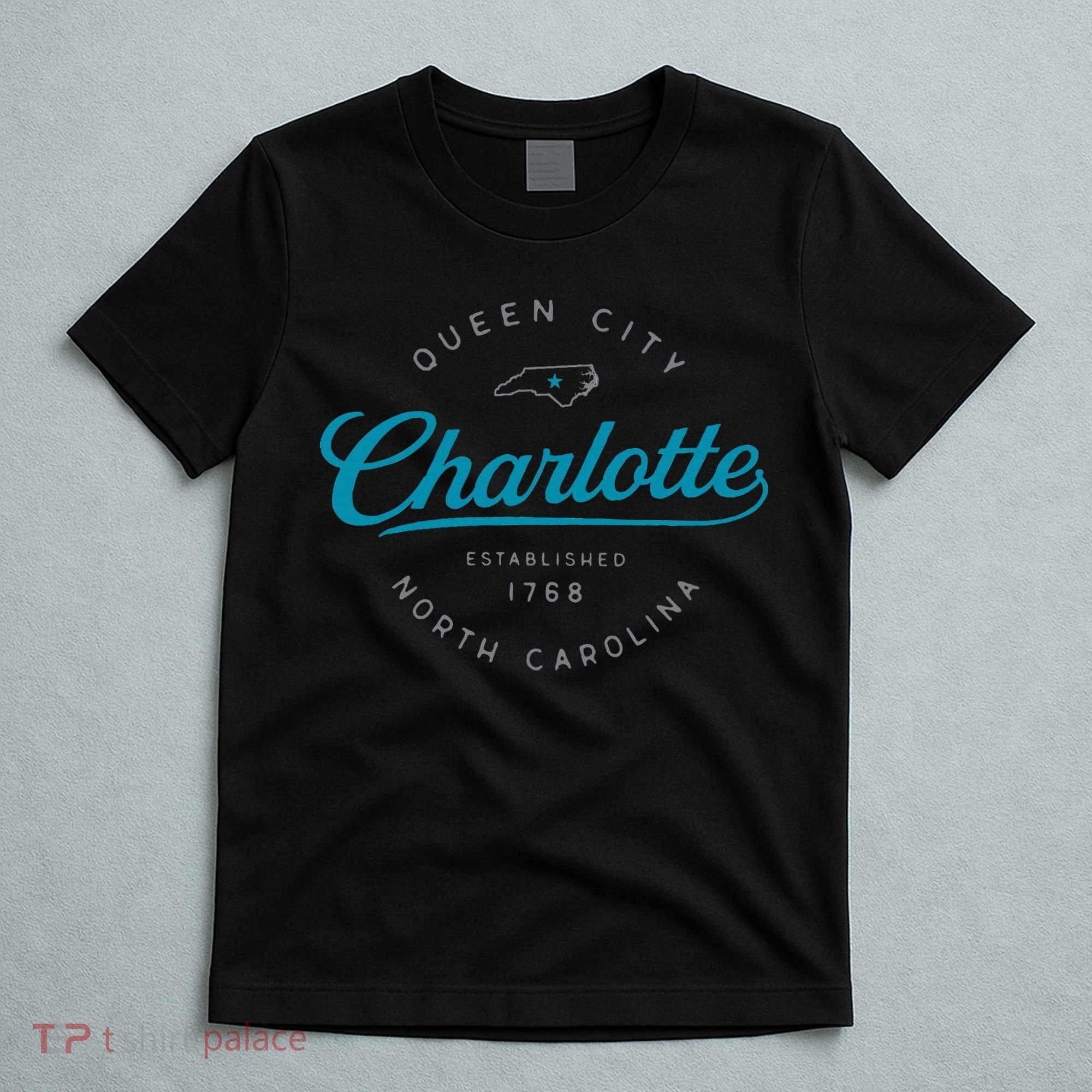 Charlotte Nc Queen City North Carolina T-Shirt