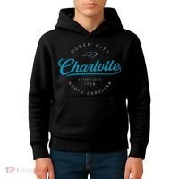 Charlotte Nc Queen City North Carolina Kids Hoodie thumb 4