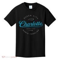 Charlotte Nc Queen City North Carolina Kids T-Shirt thumb 0