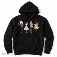 Christmas Nutcracker Rat/Mouse King Soldier Princess Family Hoodie thumb 0
