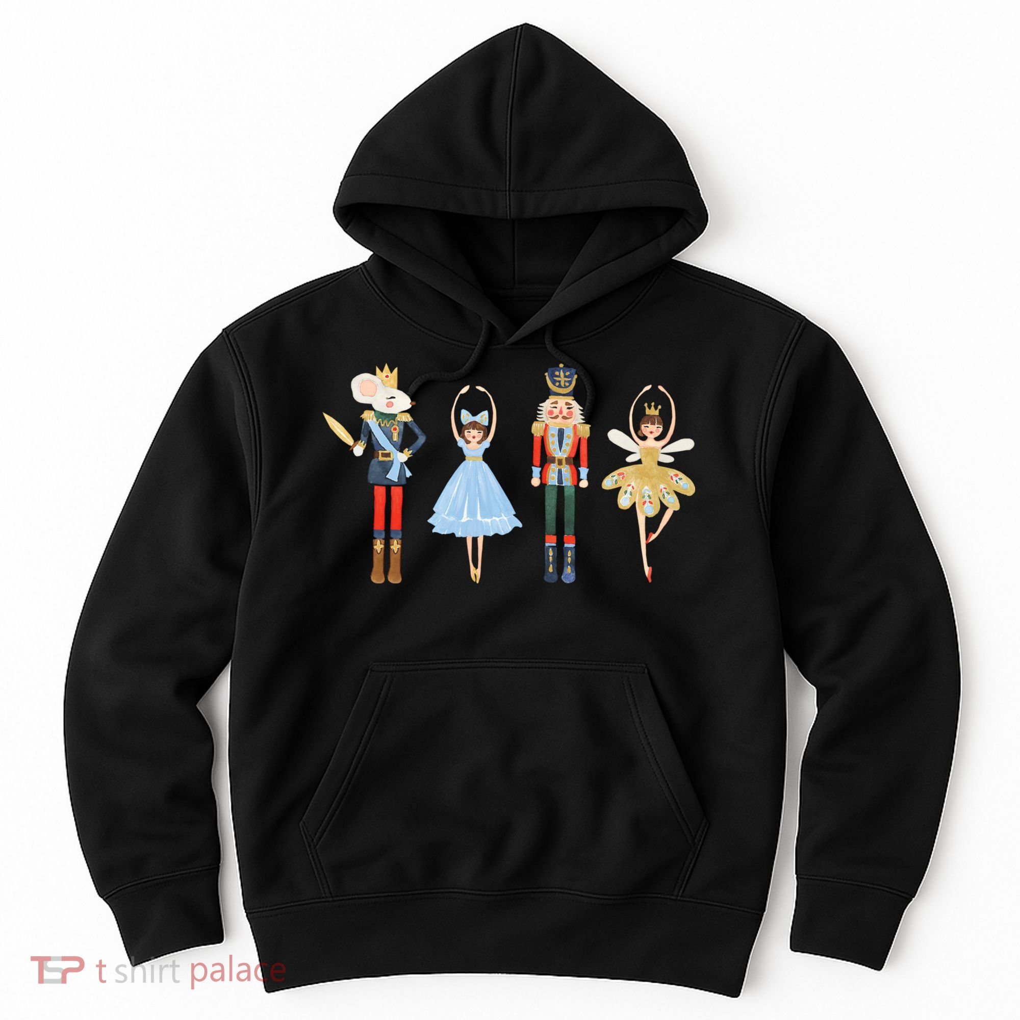 Christmas Nutcracker Rat/Mouse King Soldier Princess Family Hoodie