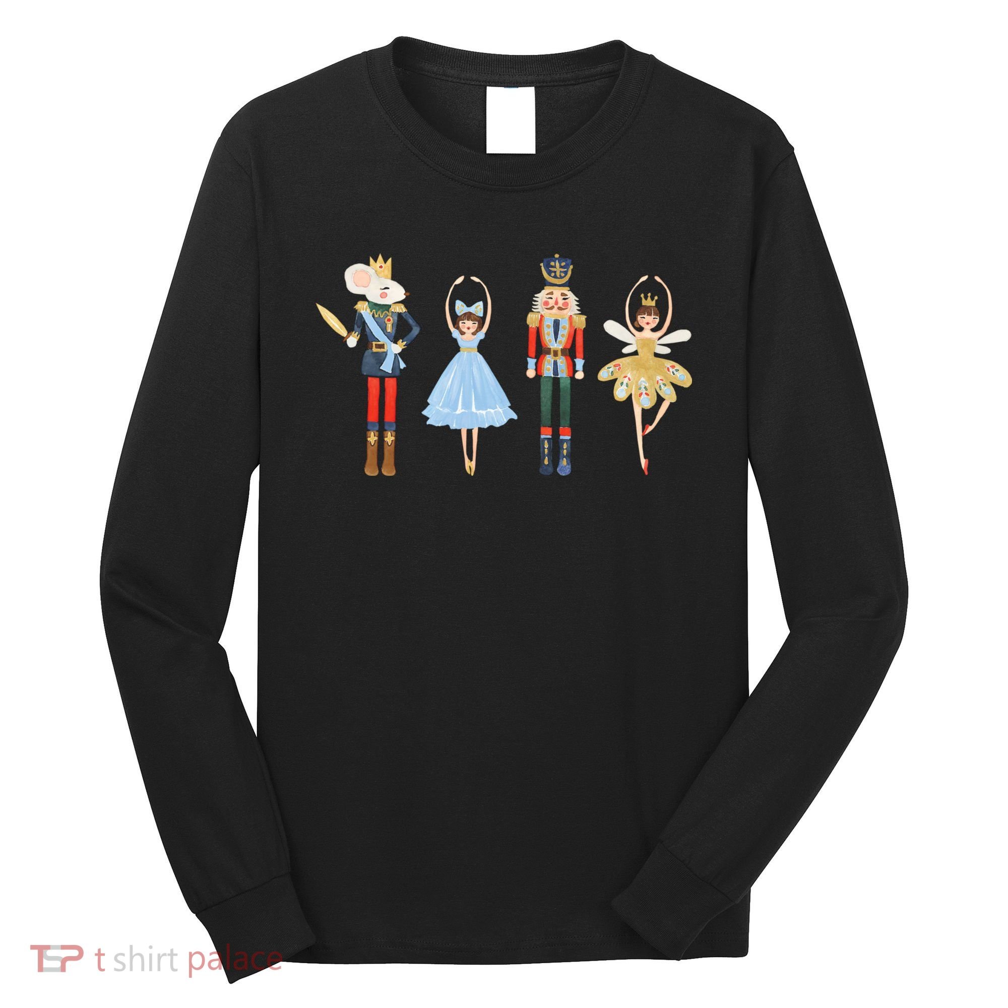 Christmas Nutcracker Rat/Mouse King Soldier Princess Family Long Sleeve Shirt