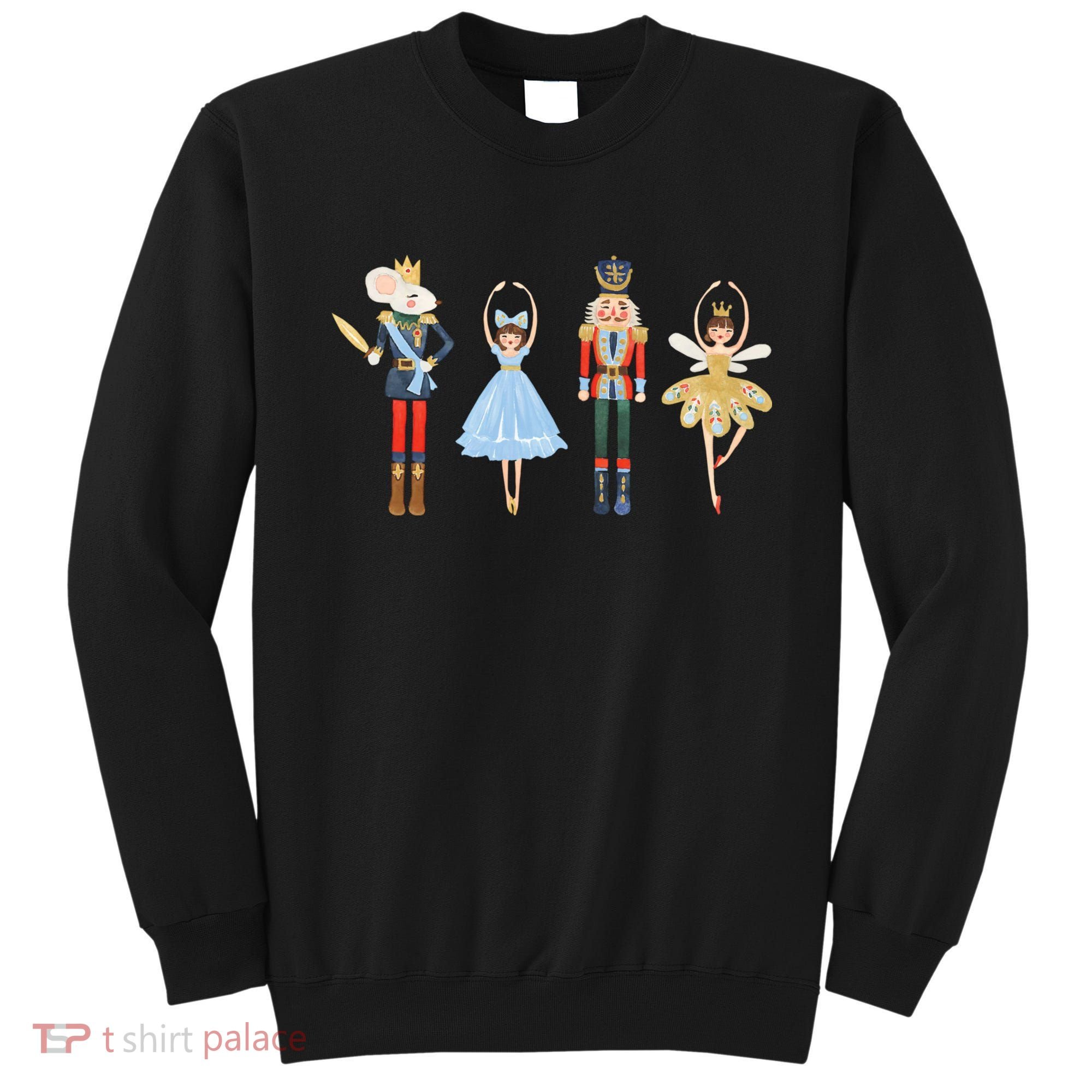 Christmas Nutcracker Rat/Mouse King Soldier Princess Family Sweatshirt