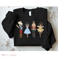 Christmas Nutcracker Rat/Mouse King Soldier Princess Family Sweatshirt thumb 2