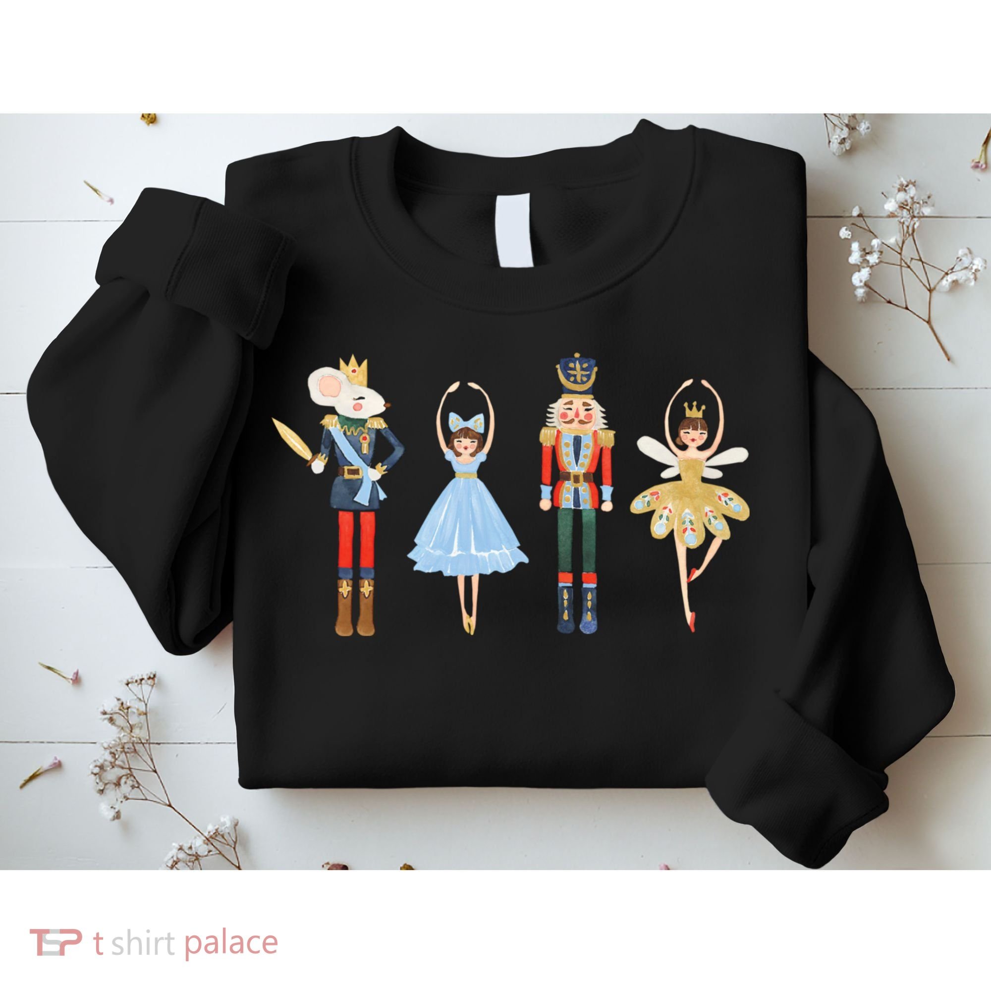 Christmas Nutcracker Rat/Mouse King Soldier Princess Family Sweatshirt