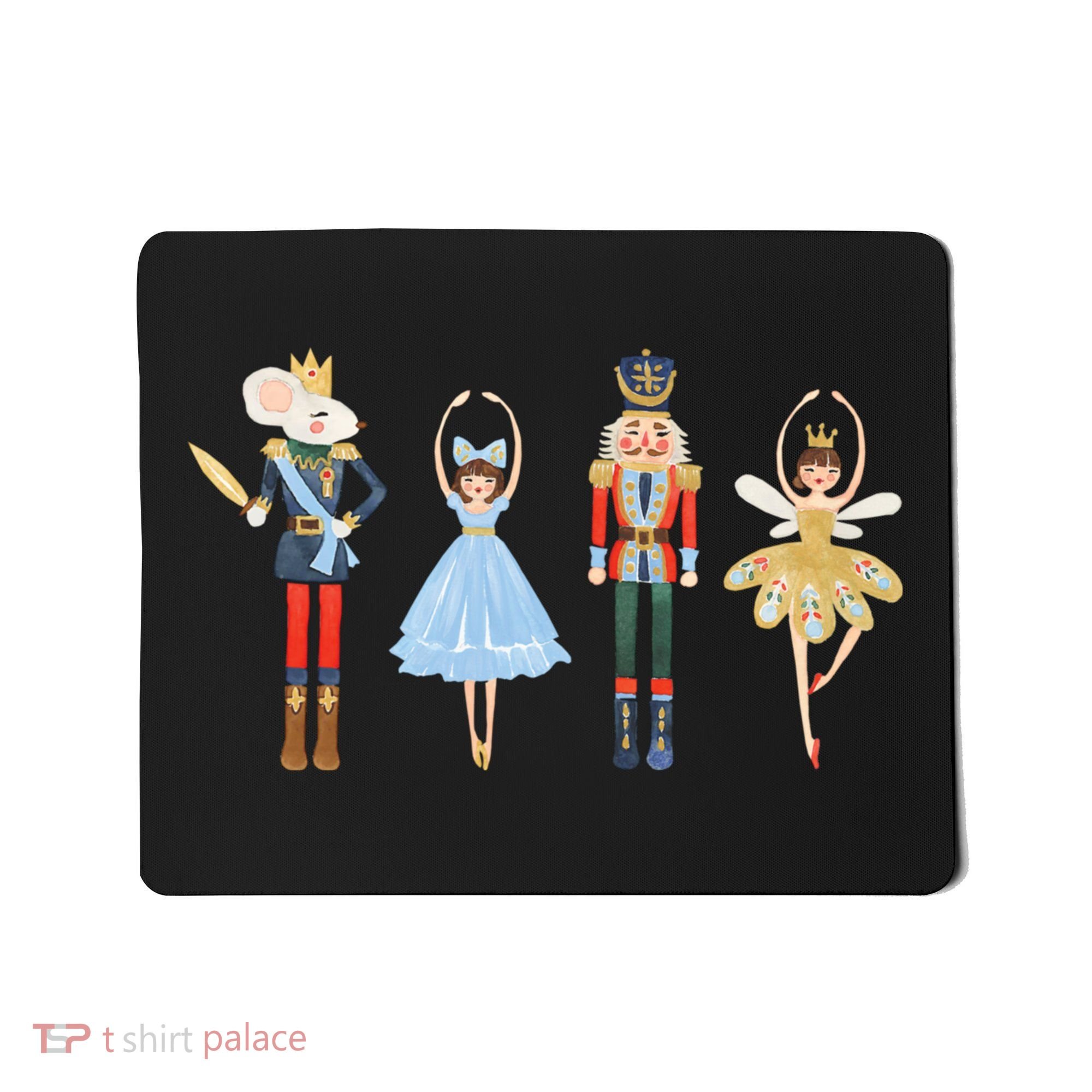 Christmas Nutcracker Rat/Mouse King Soldier Princess Family Mousepad